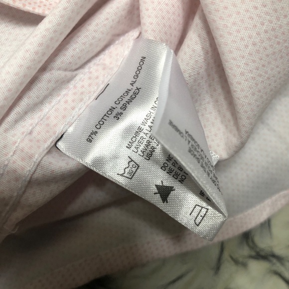 Boys Report Collection Pink mini Dot Long Sleeve Dress Shirt, Size 8 - Picture 5 of 5